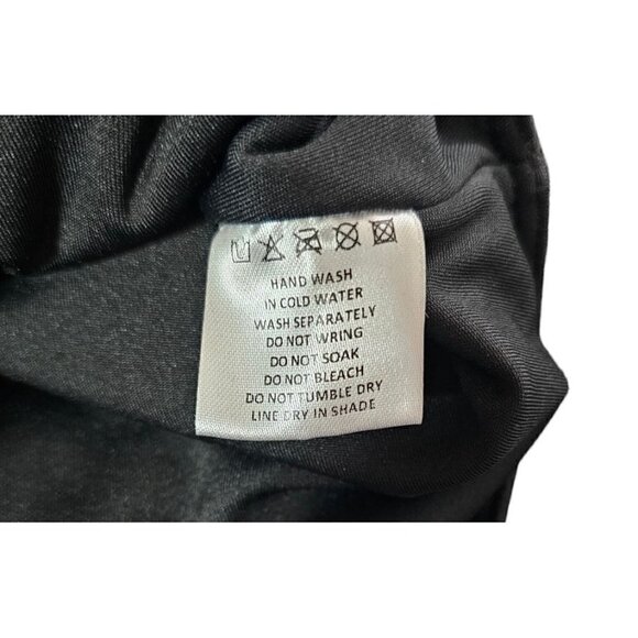 NWT Meshki black seara devore long sleeve corset top leopard mini dress size XS - Picture 13 of 13